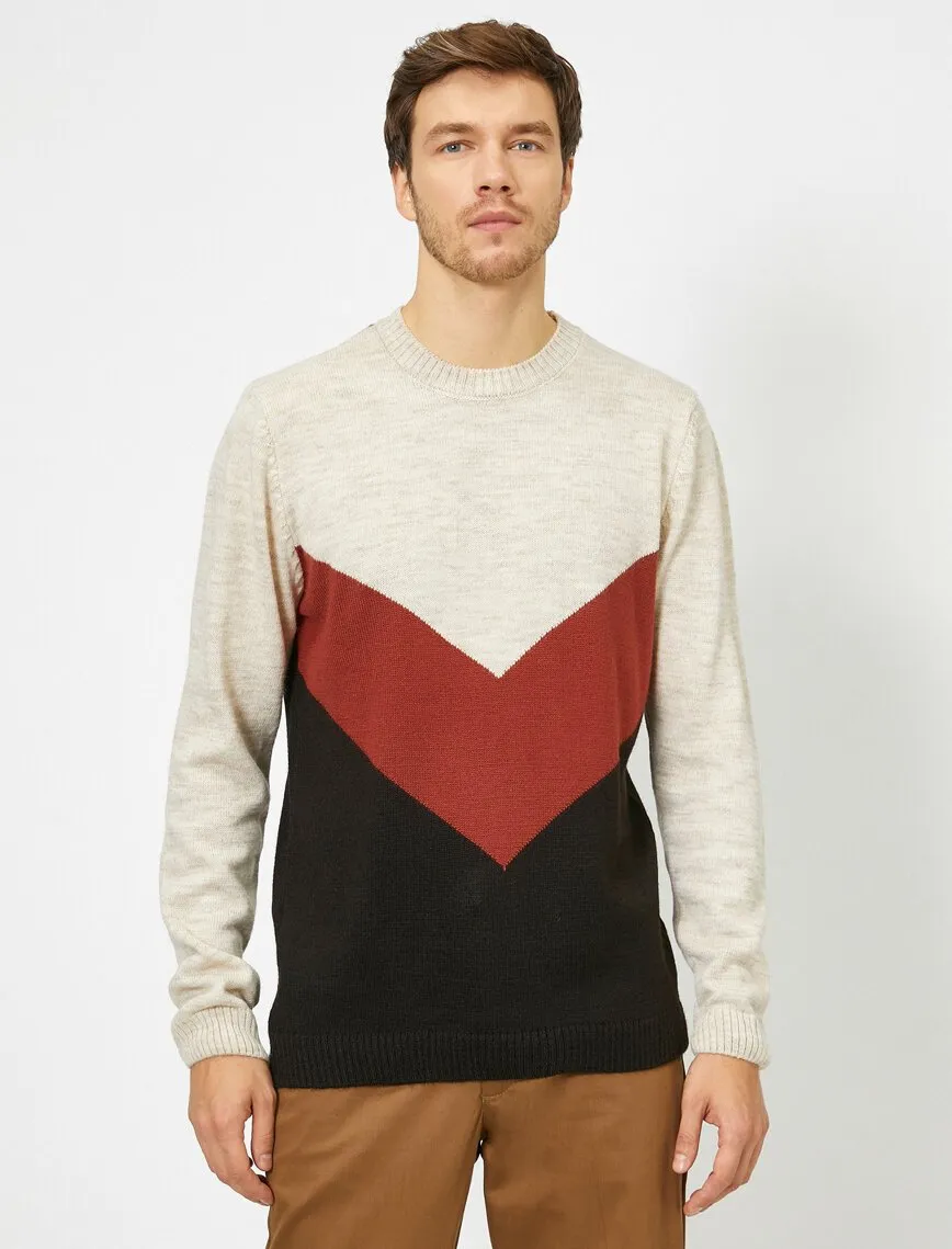 17331 Multi Colour Striped Jumper