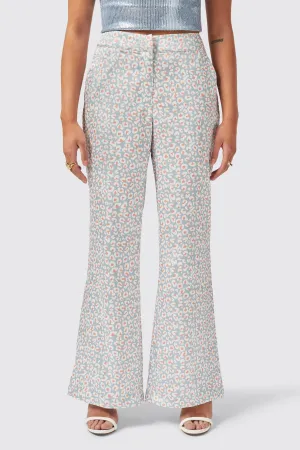 Amarantha Slim Fit Blue Trouser - ARCHIVE