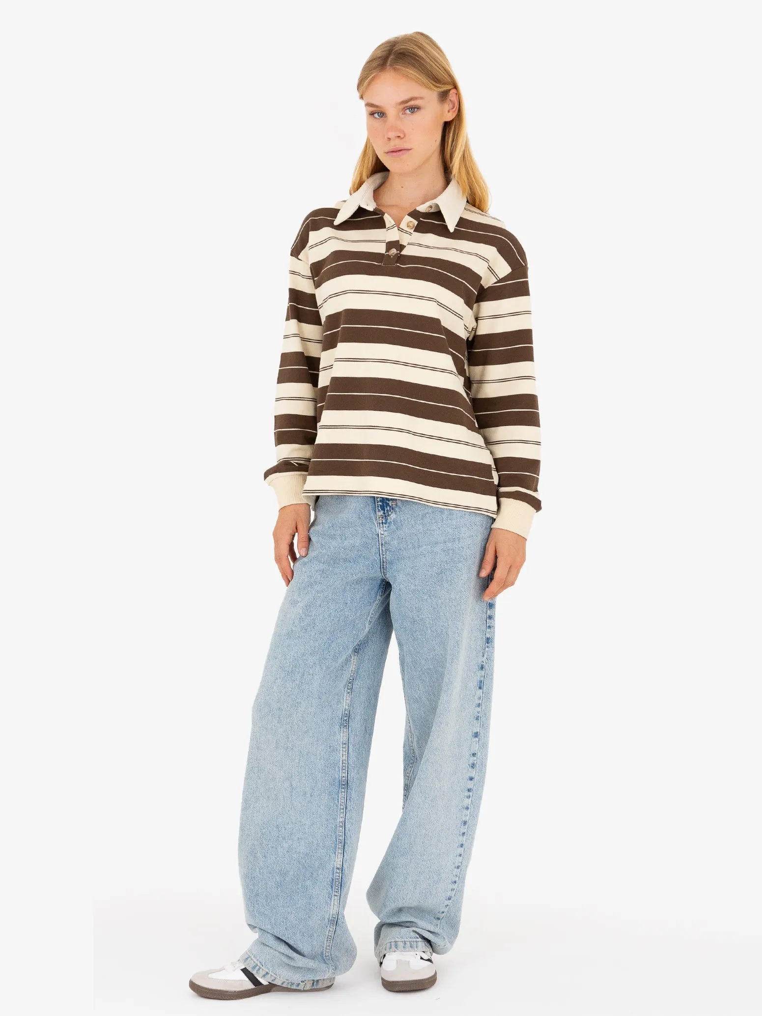 Briley Rugby Striped Top