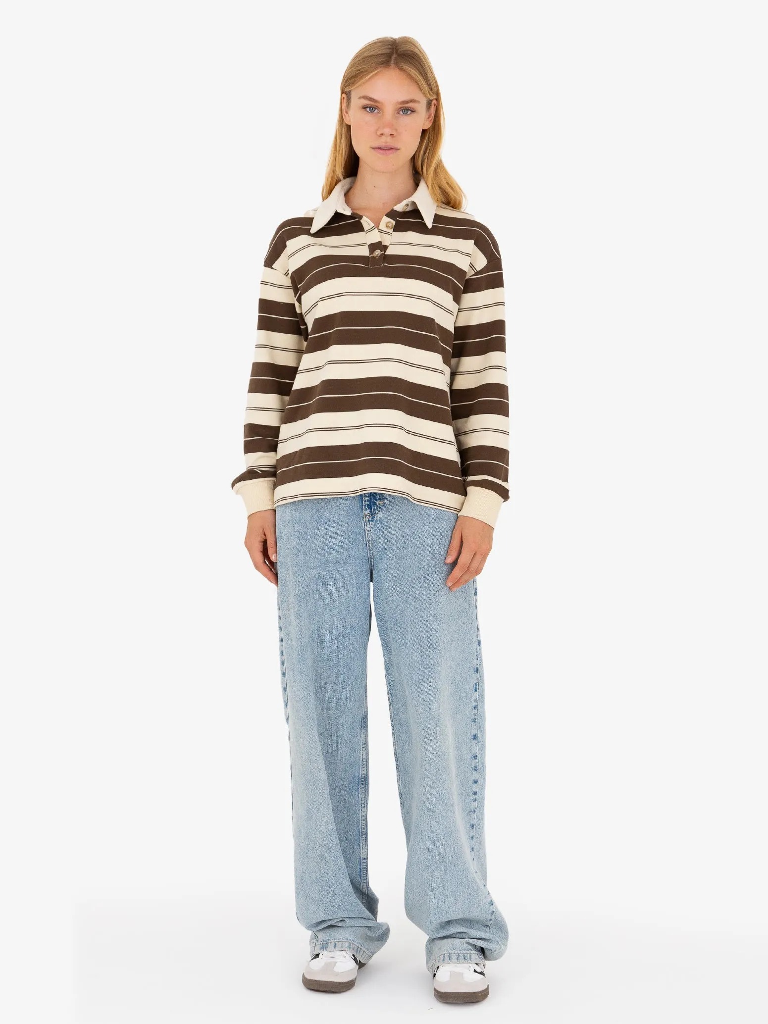 Briley Rugby Striped Top