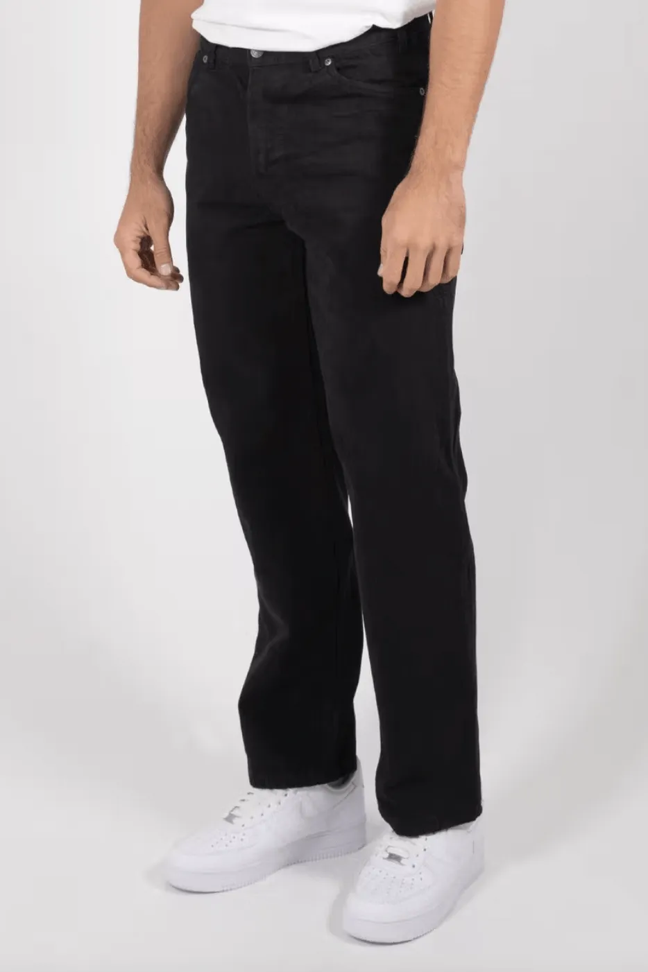 DICKIES RELAXED FIT CARPENTER JEAN - RINSED BLACK