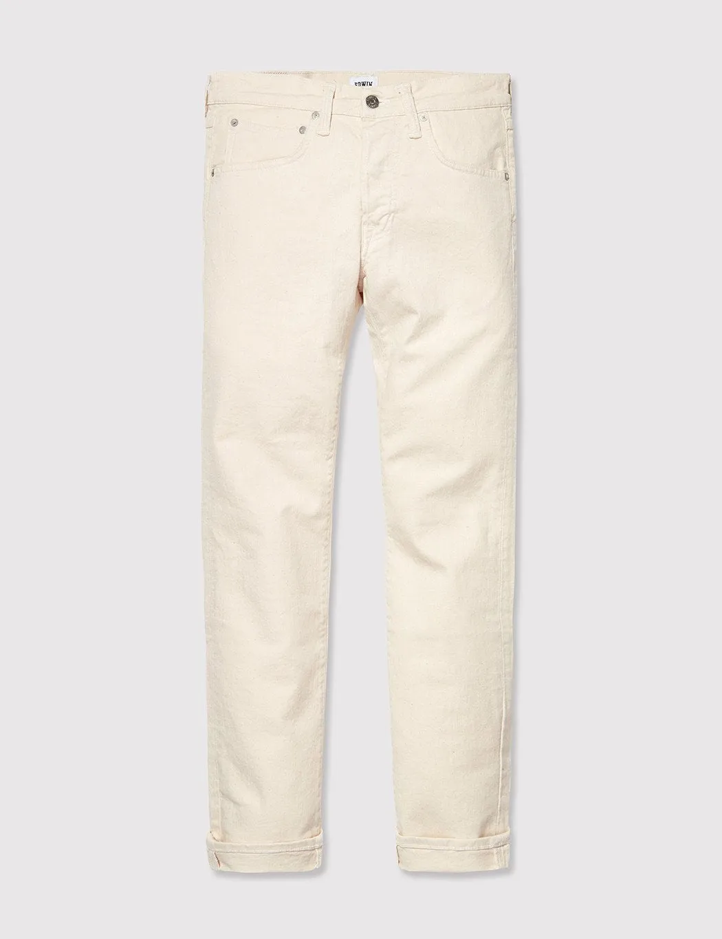 Edwin ED-55 Natural Jeans (Regular Tapered) - Rinsed