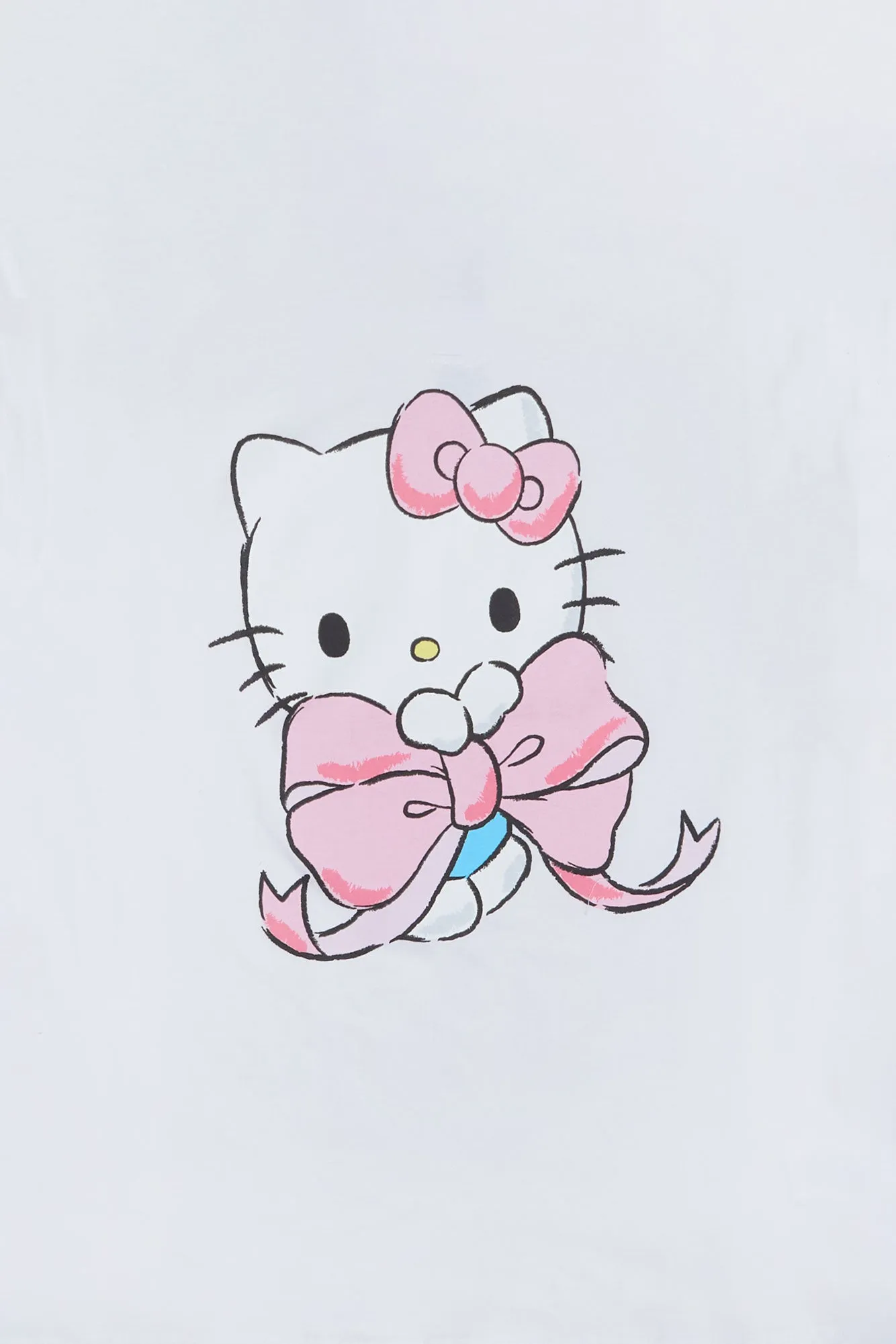Hello Kitty Bow Graphic Boyfriend Tee