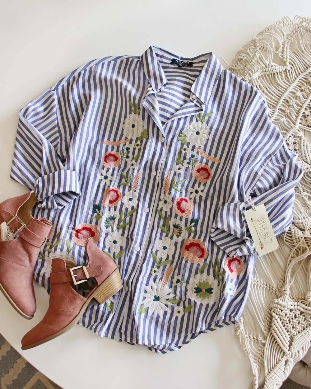 Lila Boyfriend Shirt