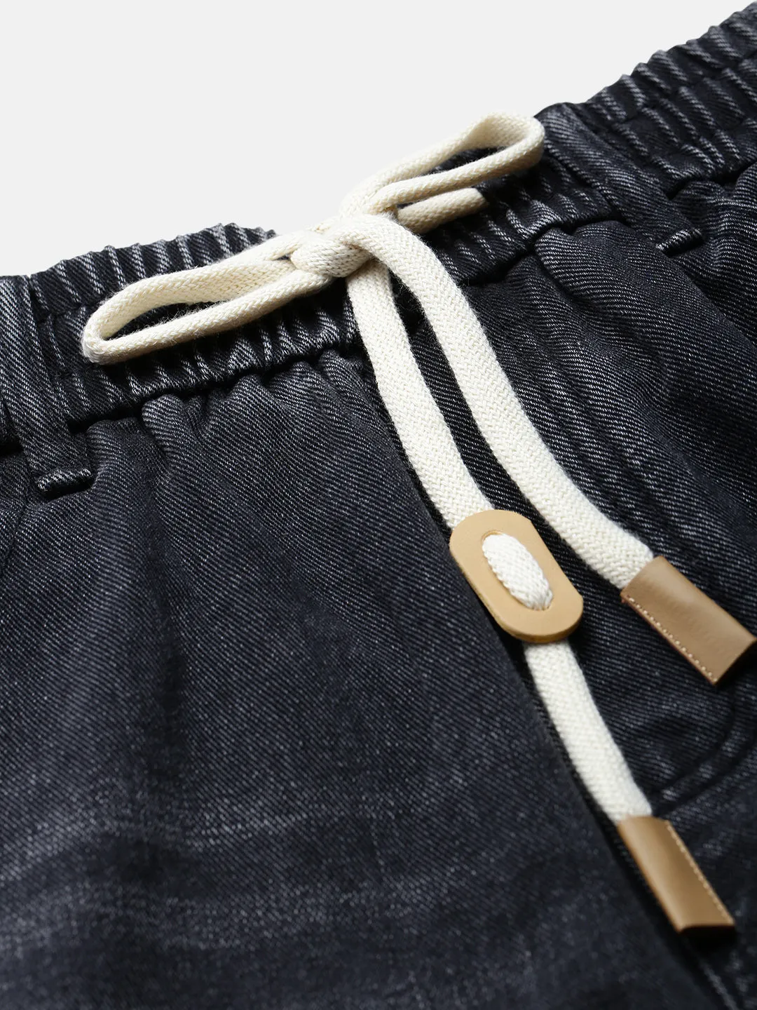 Men Faded Grey Relaxed Fit Jeans