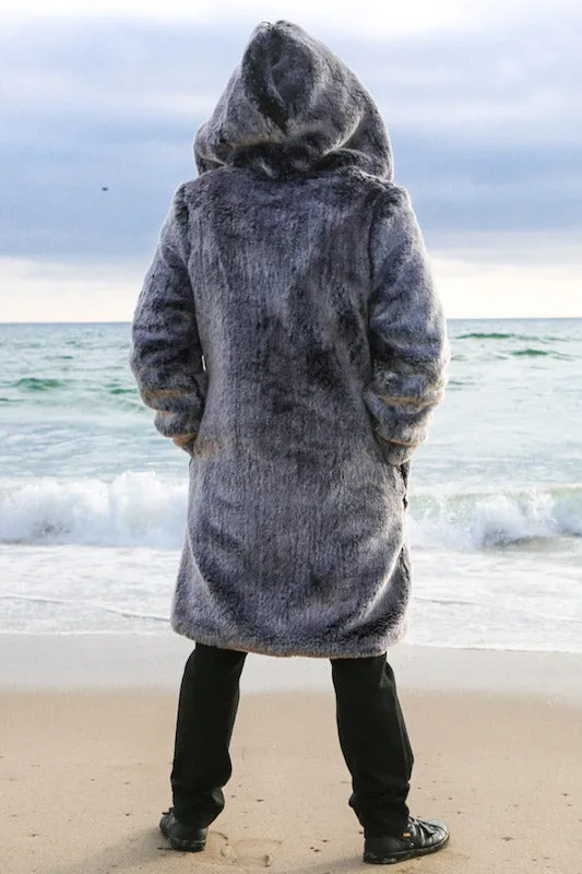 Men's Playa Coat in "Dark Pegasus" Chinchilla