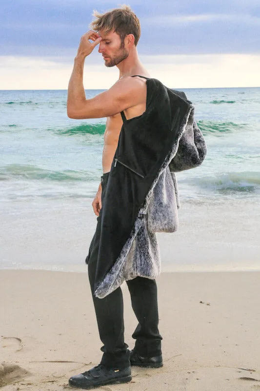 Men's Playa Coat in "Dark Pegasus" Chinchilla