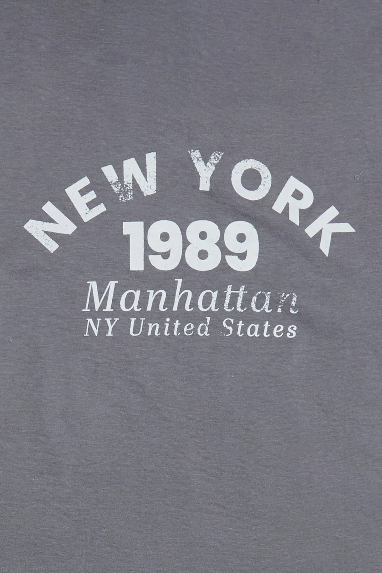 New York 1989 Graphic Boyfriend Tee