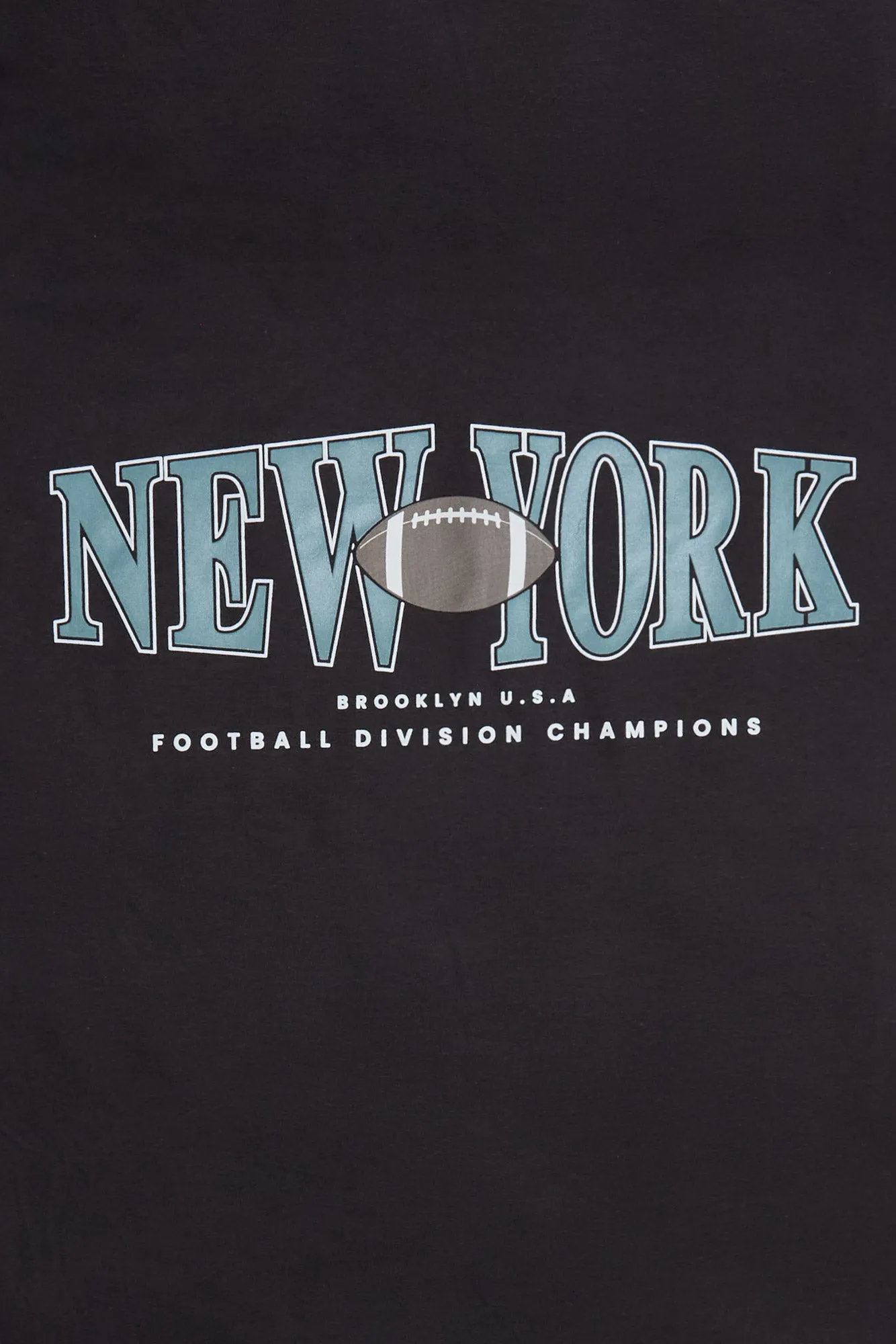 New York Football Graphic Boyfriend Tee