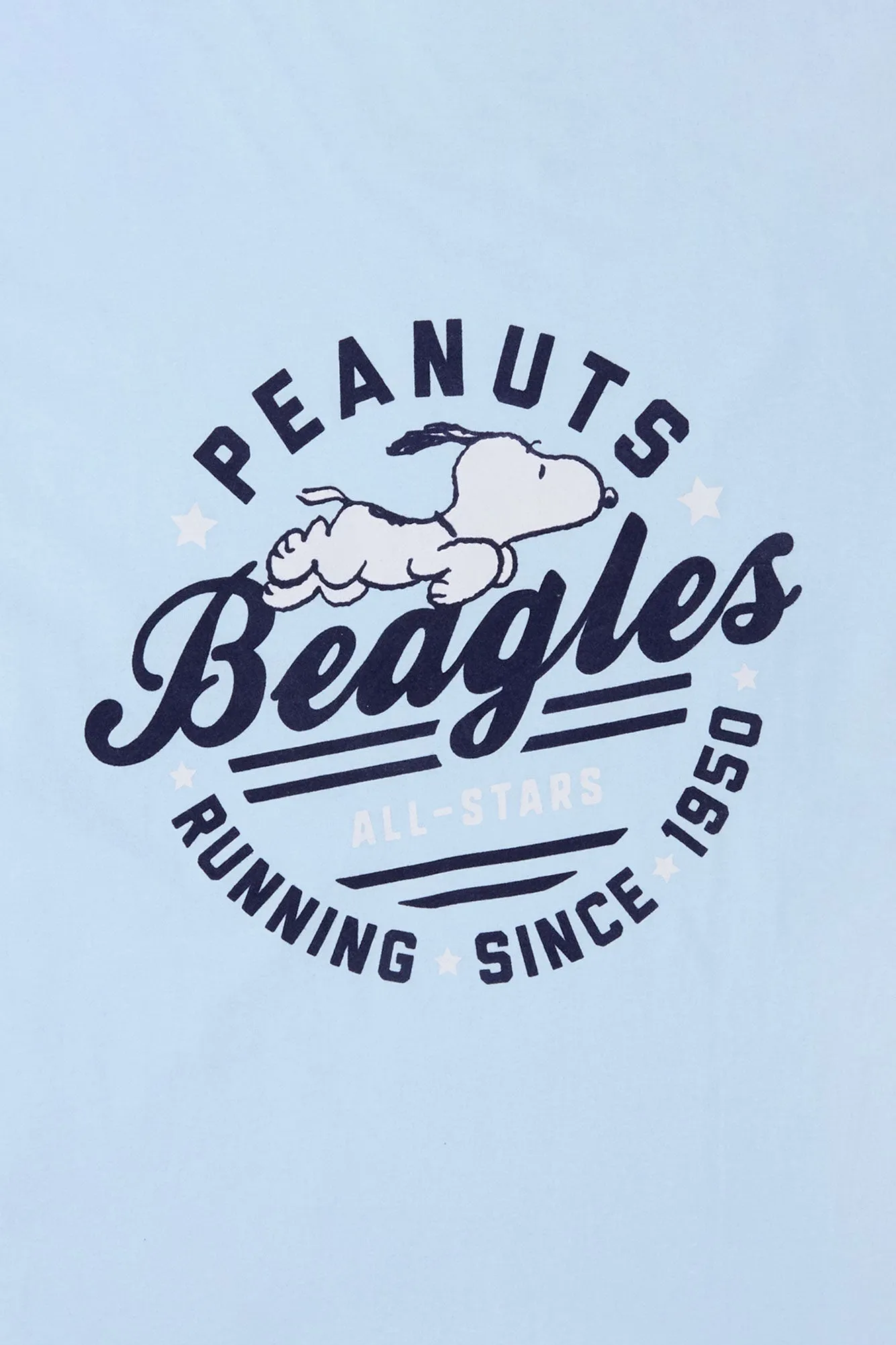 Peanuts Beagles Graphic Boyfriend Tee