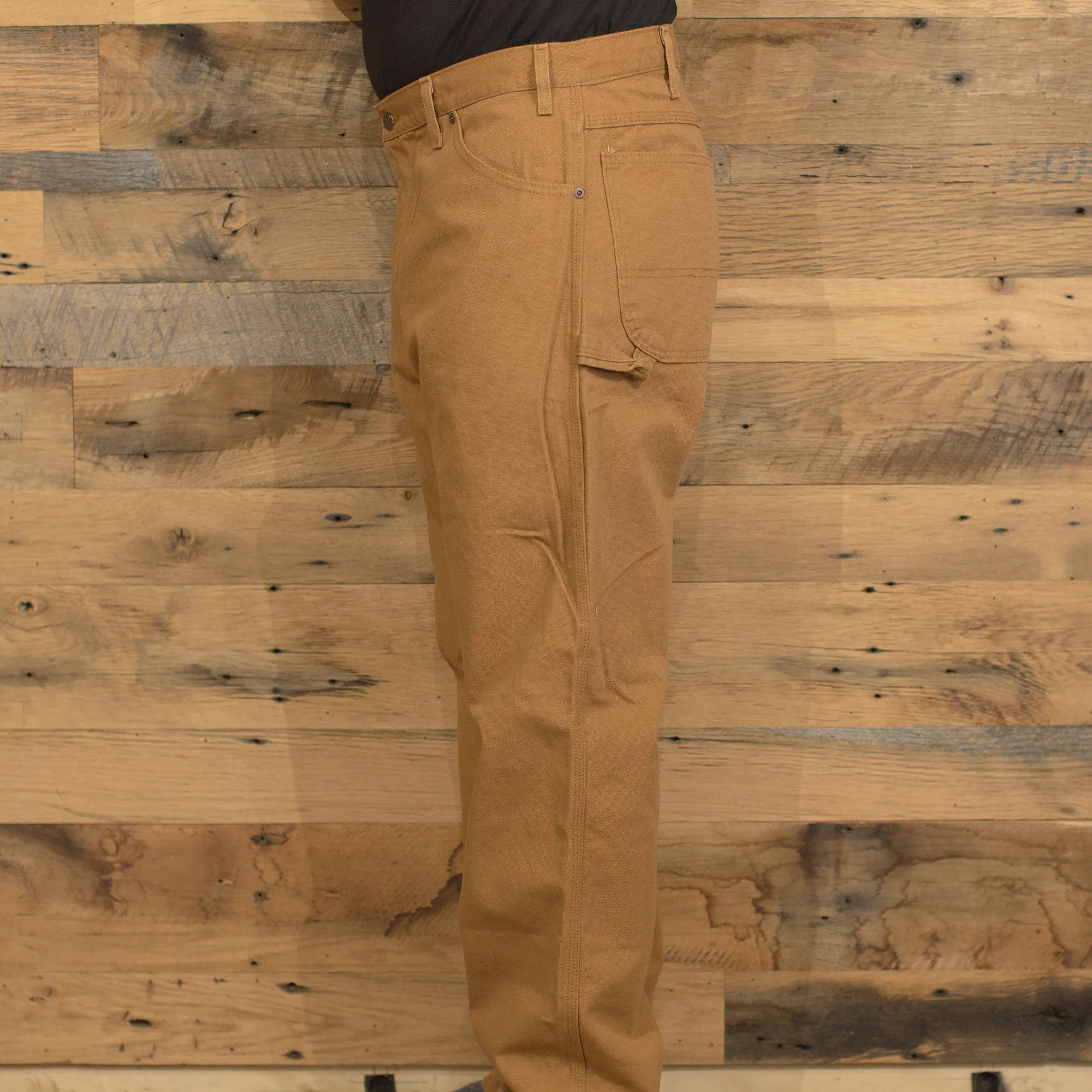 RELAXED FIT STRAIGHT LEG CARPENTER DUCK JEANS