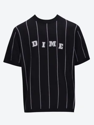 Striped ss knit