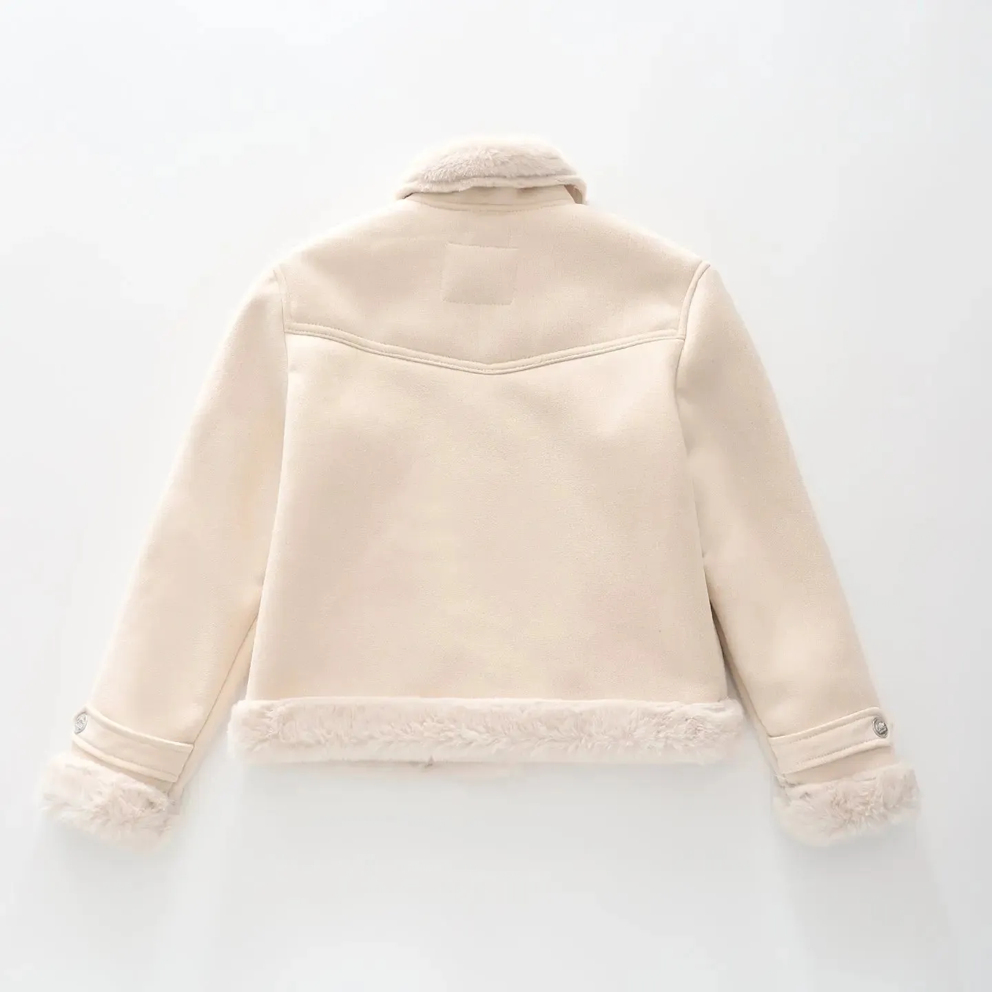 Suedette Biker Jacket